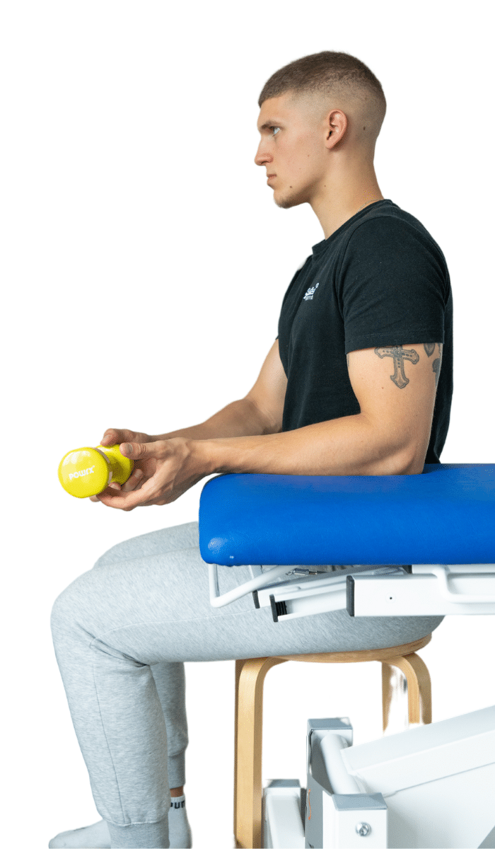 47-Unterarm-Flexoren exzentrisches Training-Übung-Physiotherapie-Binningen-Basel