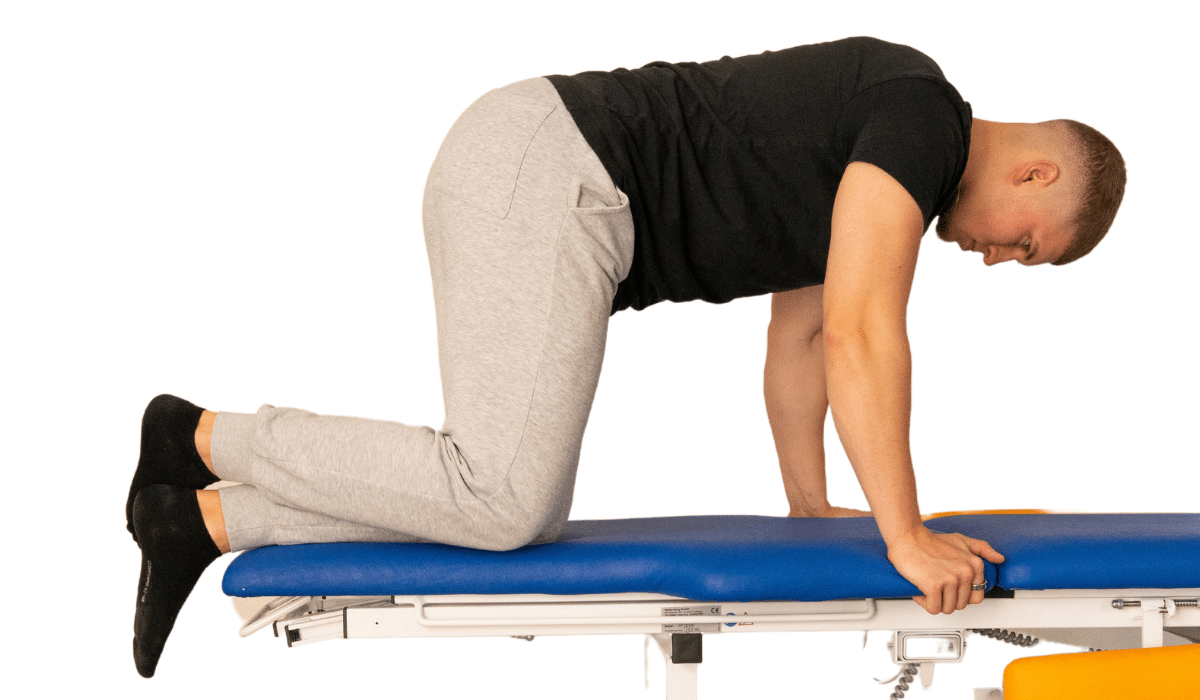 58-ISG Selbstmobilisation aus 4füssler-Übung-Physiotherapie-Binningen-Basel