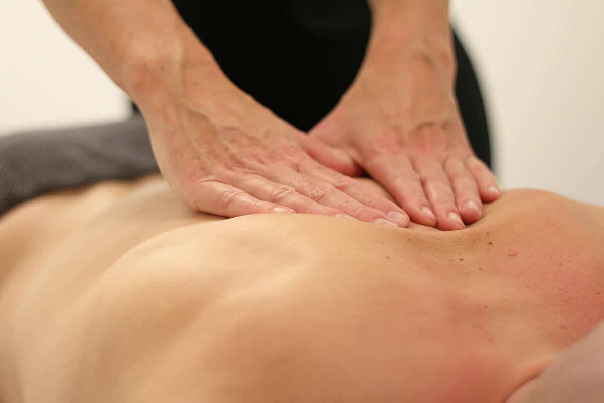 Entspannungsmassage in der Physiotherapie-Praxis Moser & Klumpp
