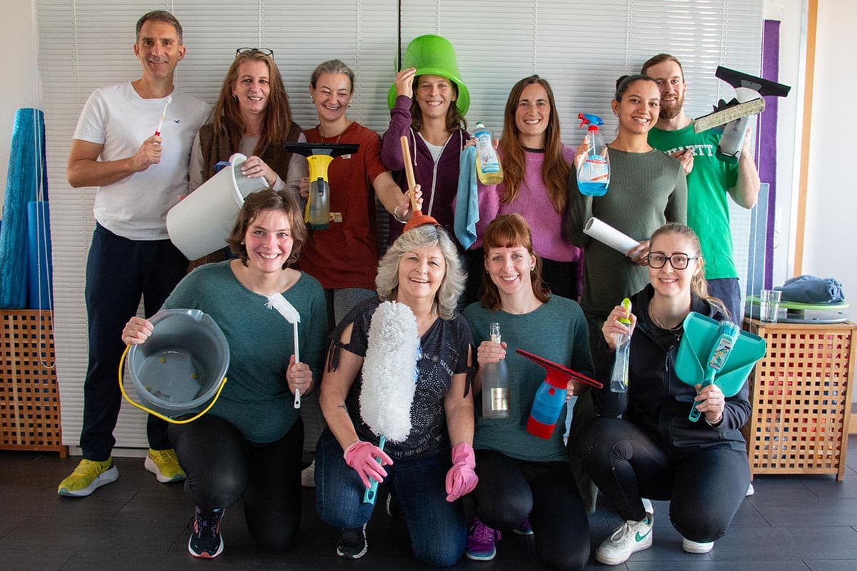 Cleaning Day 2025 - Physiotherapie Moser & Klumpp in Binningen